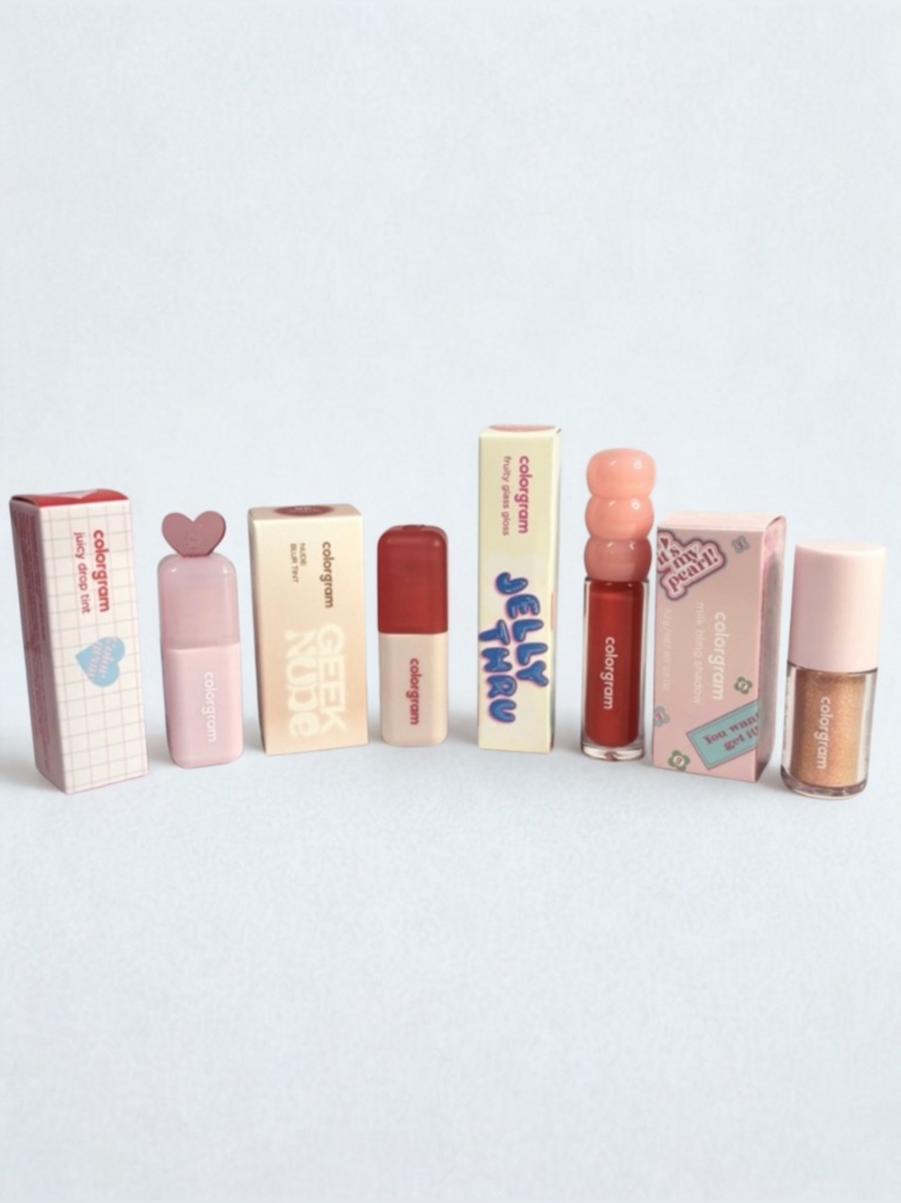 COLORGRAM Sampler Bundle (includes 3 lippies and 1 eyeshadow)